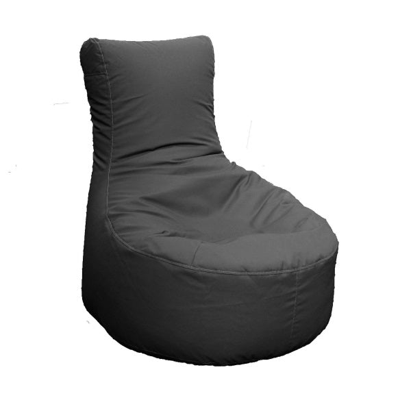 Patio Bean Bag Chair Lounger, Black