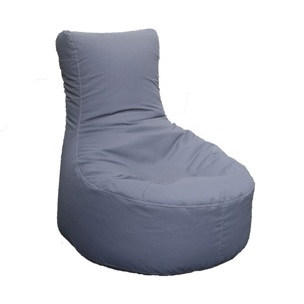 Patio Bean Bag Chair Lounger, Grey – Comfort Cubed